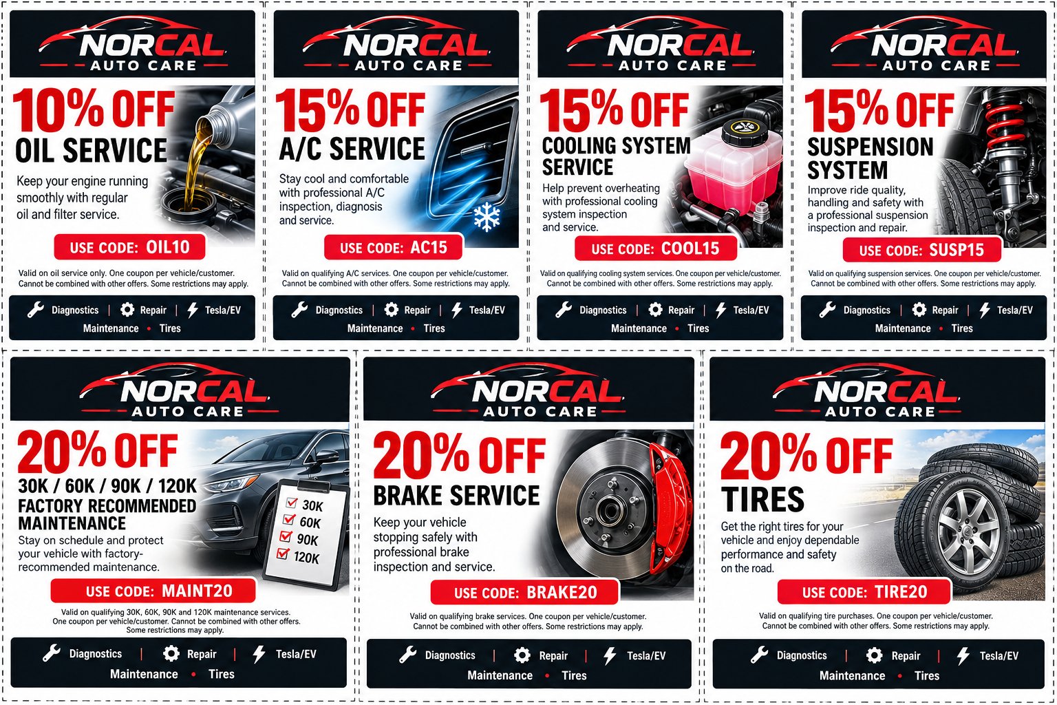 NorCal Auto Care coupons