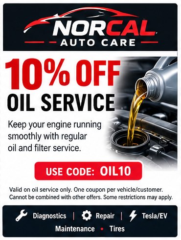 10% off Oil Service — code OIL10
